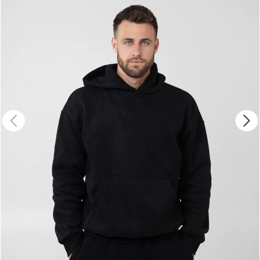 Onyx Black Comfrt Hoodie